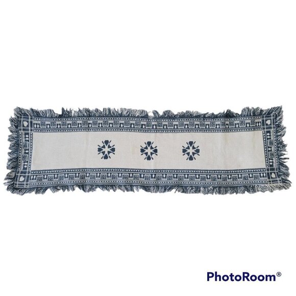 Cross Stitch Table Runner - Picture 1 of 8